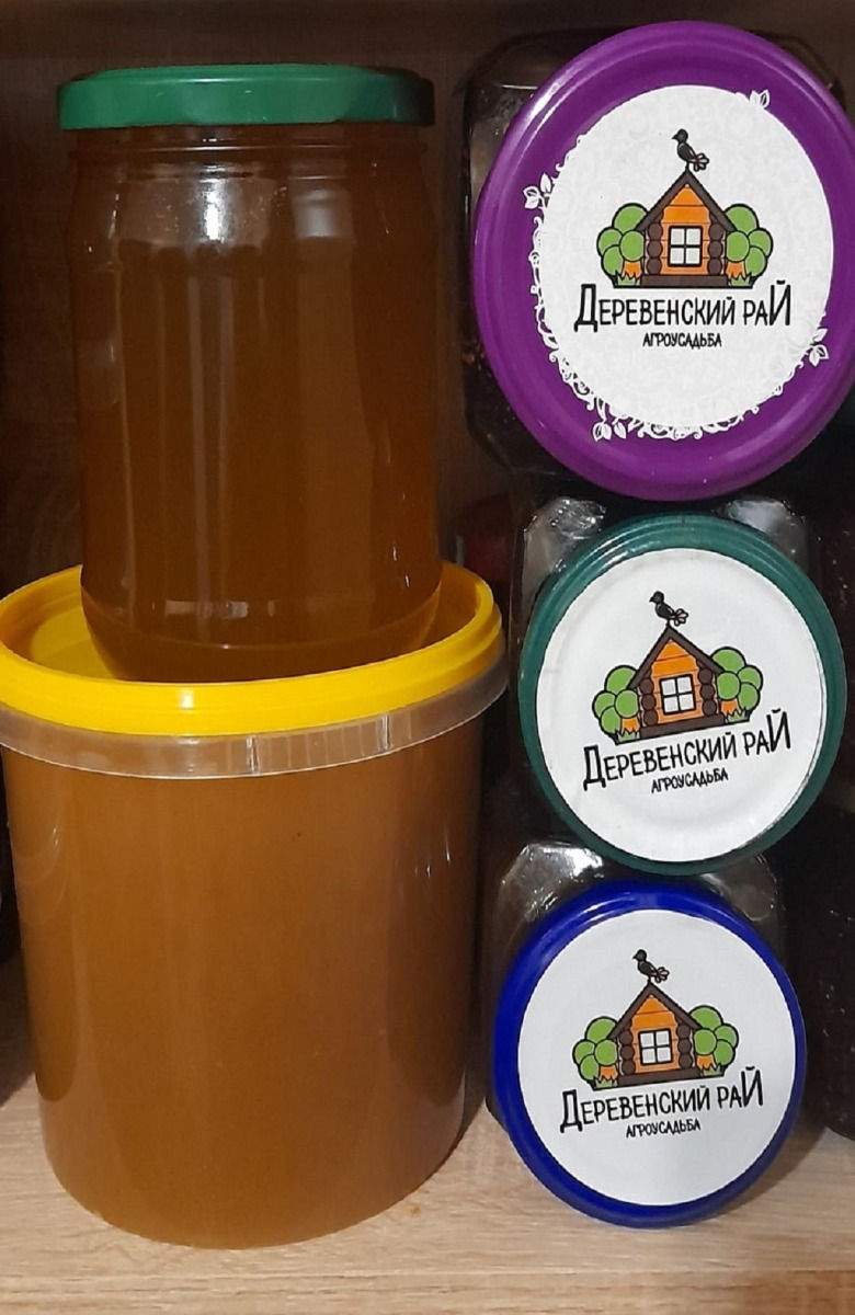 Мед натуральный 0,5л